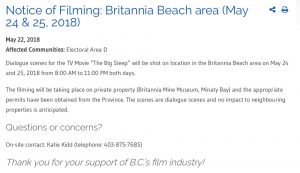DESCENDANTS 3 at Minaty Bay & in Britannia Beach Mines