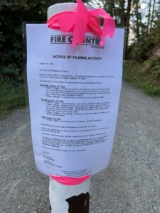 FIRE COUNTRY Filming Actors in SPFX "Rapids" at North Vancouver's Cates Park