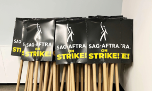 Hollywood Actors Strike Begins. SAG-AFTRA on Strike.