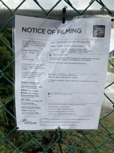 THE GOOD DOCTOR Filming in Vancouver's Mountainview Cemetery