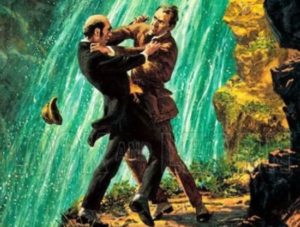 WATSON Filming Death of Sherlock Holmes at North Vancouver's Capilano Fishery