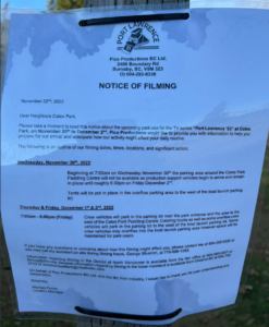GOOSEBUMPS Series Filming in North Vancouver's Cates Park