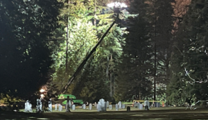 THE FLASH 9x11 Overnight Shoot in Burnaby's Central Park